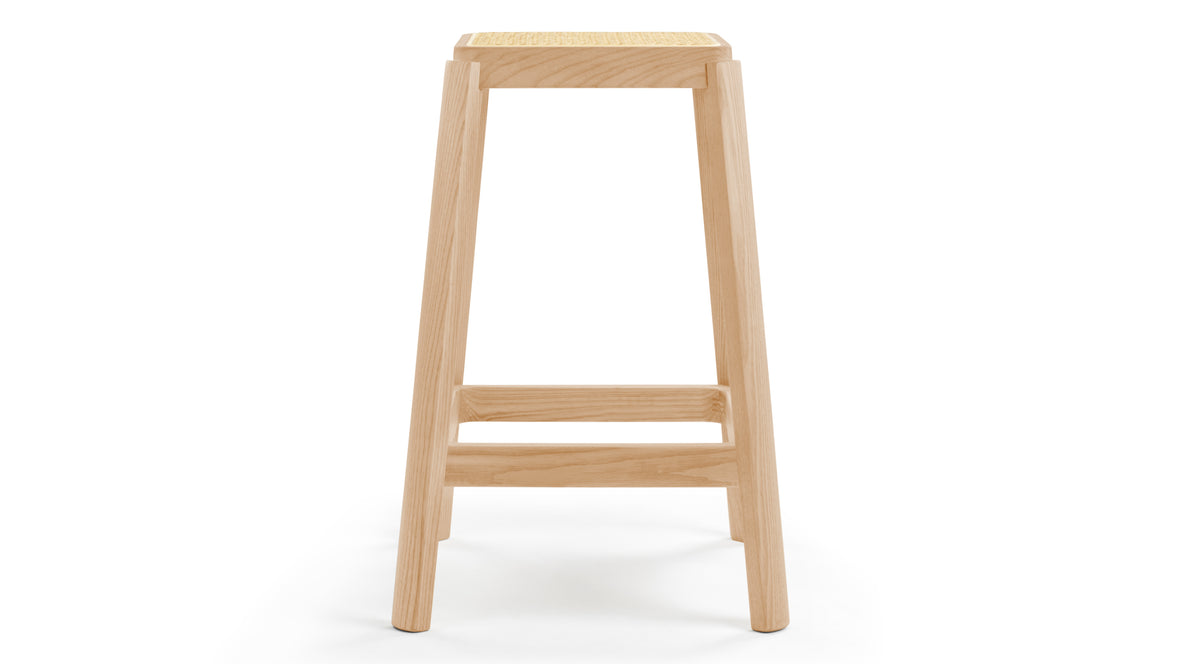 Jeanneret Counter Stool - Pierre Jeanneret Counter Stool, Natural Ash