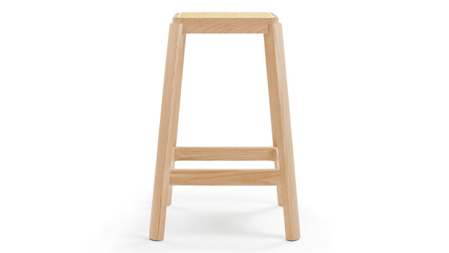 Jeanneret Counter Stool - Pierre Jeanneret Counter Stool, Natural Ash