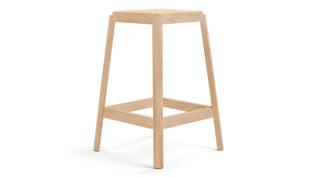 Jeanneret Counter Stool - Pierre Jeanneret Counter Stool, Natural Ash