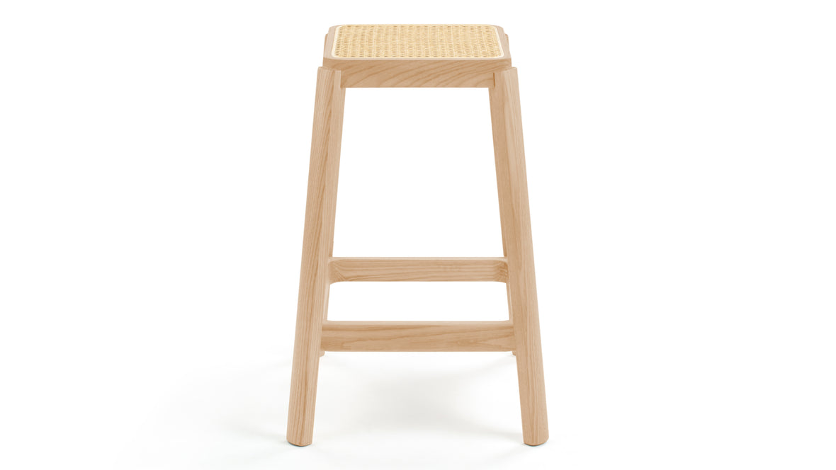 Jeanneret Counter Stool - Pierre Jeanneret Counter Stool, Natural Ash