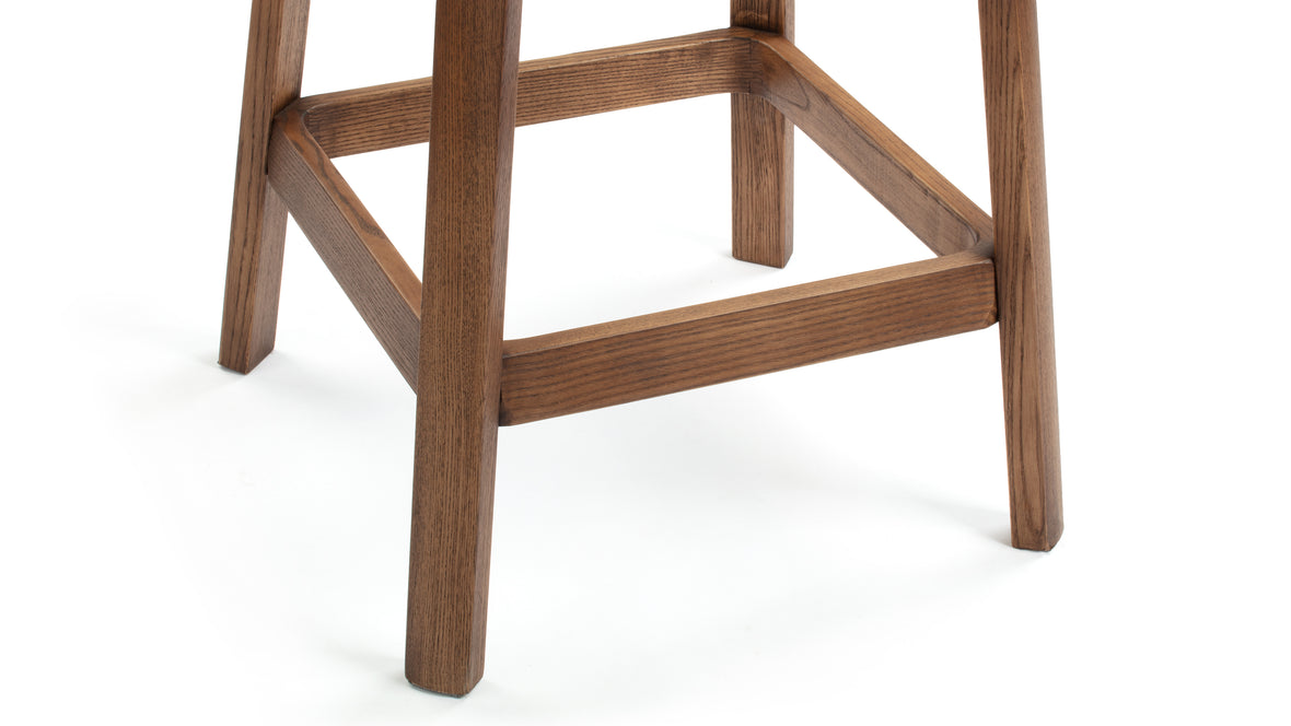 Jeanneret Counter Stool - Pierre Jeanneret Counter Stool, Walnut Stain