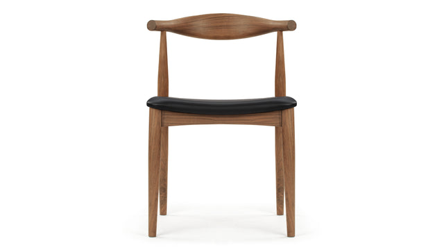 Elbow - Elbow Chair, Walnut, Wide Version