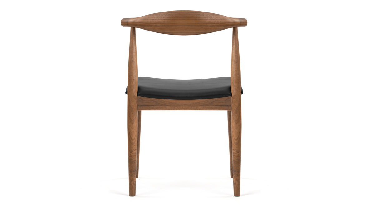 Elbow - Elbow Chair, Walnut, Wide Version