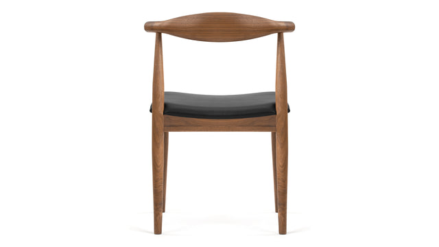 Elbow - Elbow Chair, Walnut, Wide Version