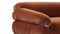 Sesann - Sesann Three Seater Sofa, Spice Velvet