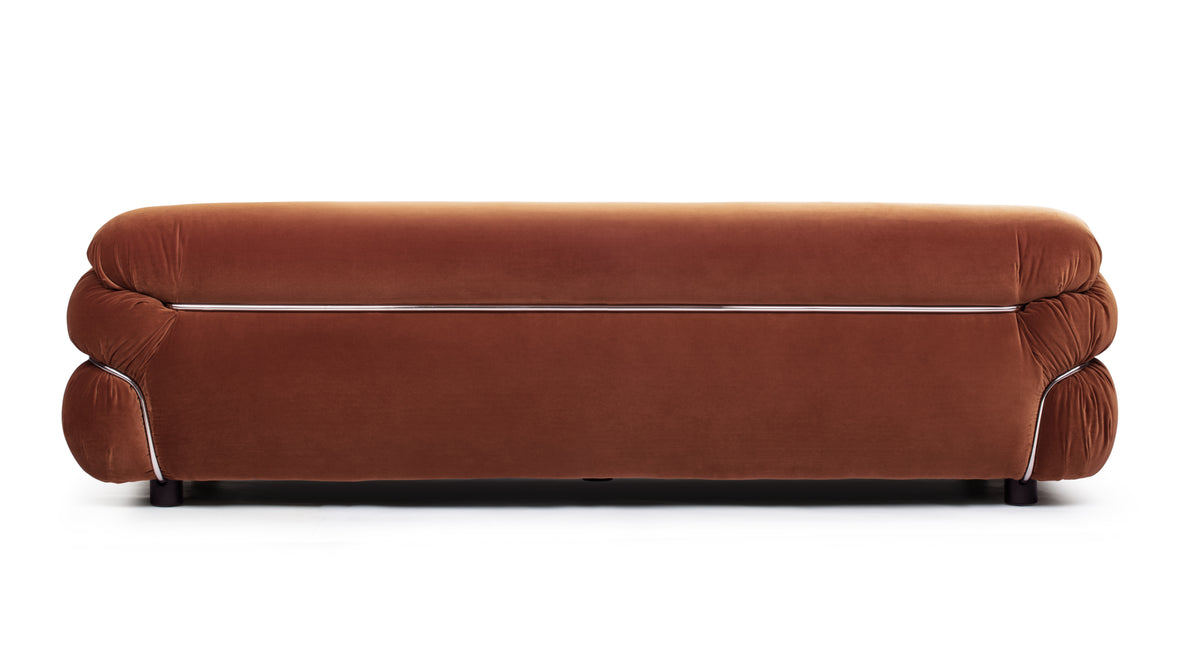 Sesann - Sesann Three Seater Sofa, Spice Velvet
