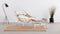 Halyard - Halyard Lounge Chair, Ivory Premium Leather and Icelandic Sheepskin