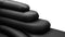 Terrazza - Terrazza Sofa, Left Arm, Black Vegan Leather