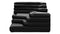 Terrazza - Terrazza Sofa, Left Arm, Black Vegan Leather