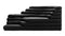 Terrazza - Terrazza Sofa, Right Arm, Black Vegan Leather