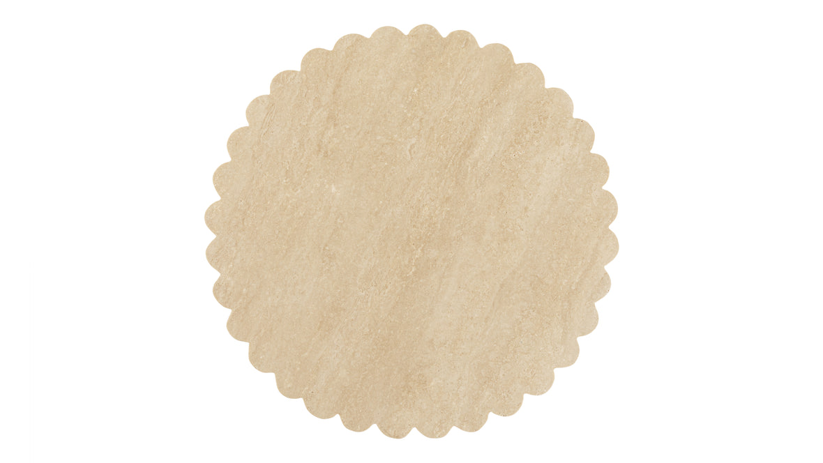 Saturn - Saturn Side Table, Travertine