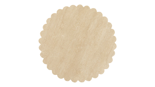 Saturn - Saturn Side Table, Travertine
