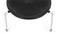 Poul - Poul Stool, Midnight Black Premium Leather