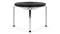 Poul - Poul Stool, Midnight Black Premium Leather