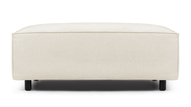 Extrasoft - Extrasoft Sectional Module, Extra Small Seat, Ivory Chenille