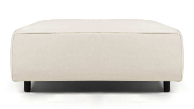 Extrasoft - Extrasoft Sectional Module, Extra Extra Large Seat, Ivory Chenille