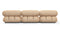 Bellini Sofa - Mario Bellini Three Seater Sofa, Ecru Velvet