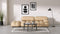 Bellini Sofa - Mario Bellini Open End Sofa, Left, Ecru Velvet
