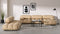 Bellini Large Sectional - Mario Bellini Large Sectional, Left Corner, Ecru Velvet