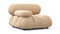 Bellini Module - Mario Bellini Module, Left Arm, Ecru Velvet