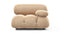 Bellini Module - Mario Bellini Module, Right Arm, Ecru Velvet