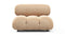 Bellini Module - Mario Bellini Module, Armless, Ecru Velvet