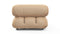 Bellini Module - Mario Bellini Module, Armless, Ecru Velvet