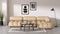 Bellini Module - Mario Bellini Module, Right Corner, Ecru Velvet
