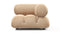 Bellini Module - Mario Bellini Module, Right Corner, Ecru Velvet