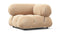 Bellini Module - Mario Bellini Module, Right Corner, Ecru Velvet