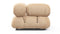 Bellini Module - Mario Bellini Module, Left Corner, Ecru Velvet