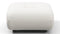 Soriana - Soriana Ottoman, White Boucle