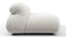 Soriana - Soriana Three Seater Sofa, White Boucle