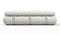 Soriana - Soriana Three Seater Sofa, White Boucle
