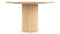 Decelle - Decelle Round Dining Table, Natural Ash, 51in