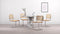 Freya - Freya Dining Chair, Natural Rattan and Chrome