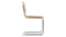 Freya - Freya Dining Chair, Natural Rattan and Chrome