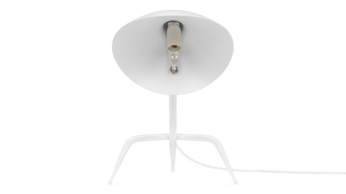 Mouille - Mouille Tripod Table Lamp, White