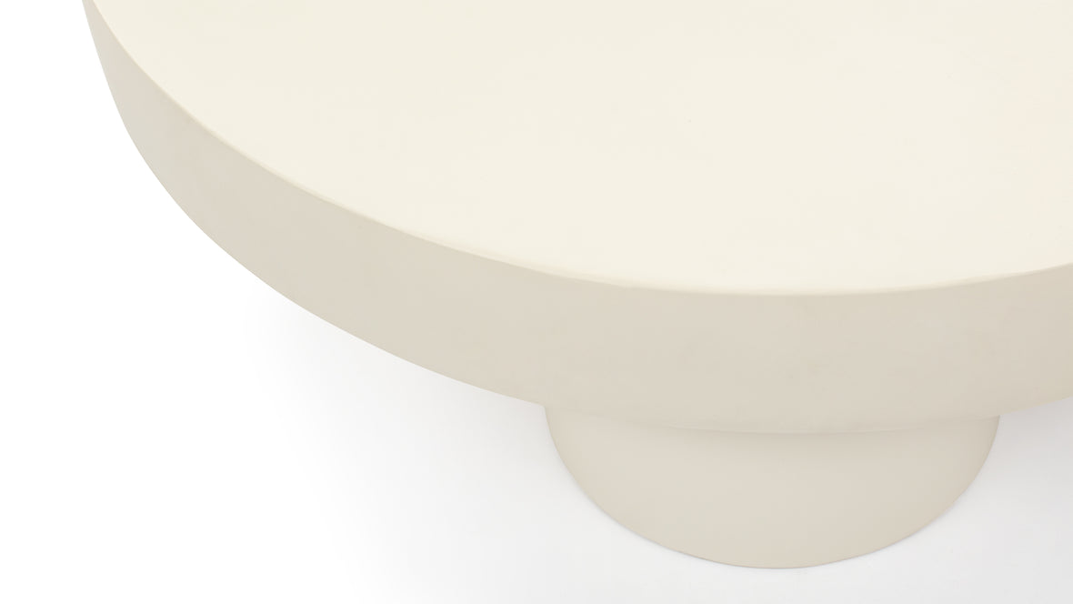 Kaia - Kaia Coffee Table, Alabaster Concrete