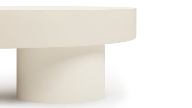 Kaia - Kaia Coffee Table, Alabaster Concrete
