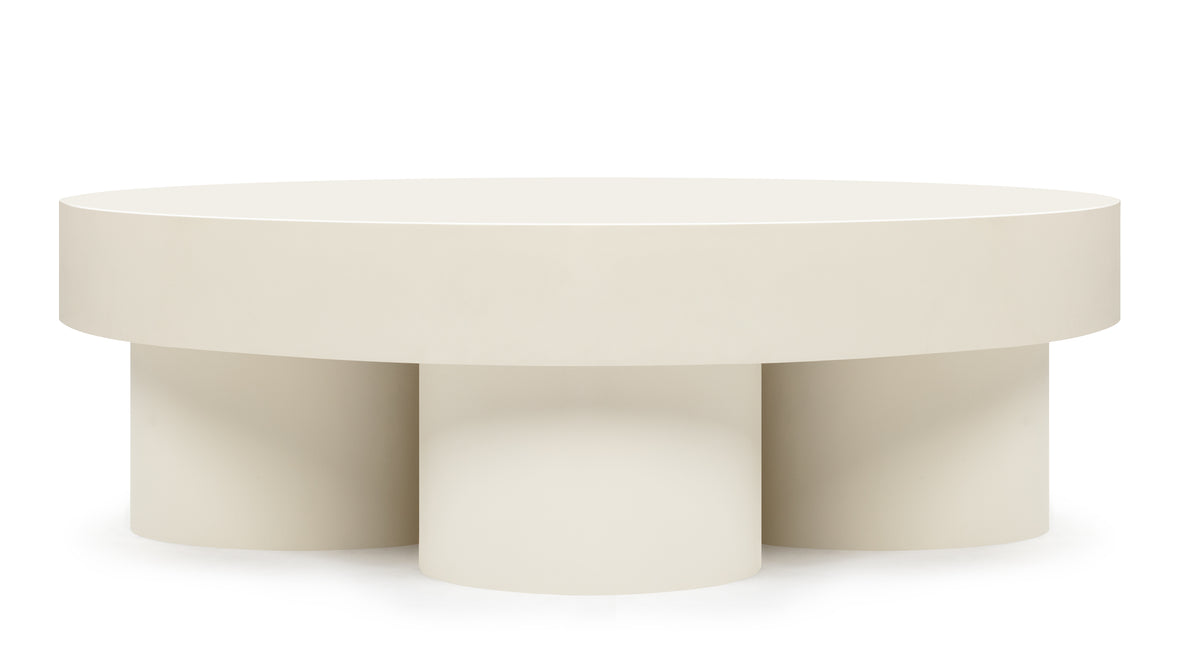 Kaia - Kaia Coffee Table, Alabaster Concrete