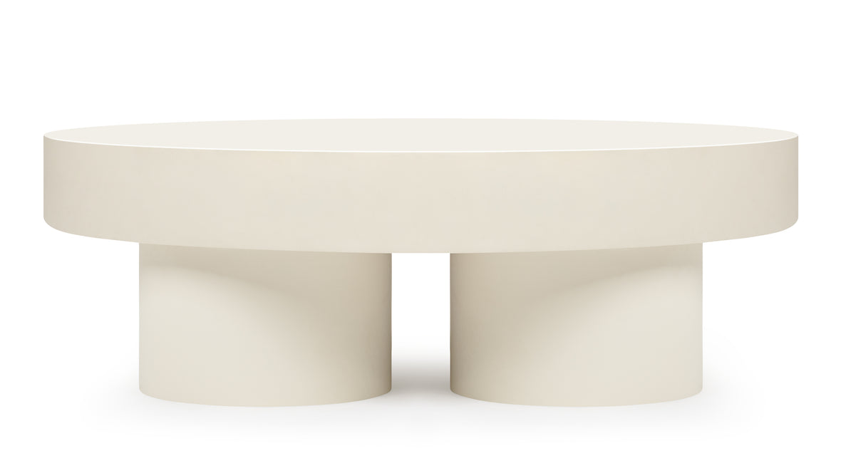 Kaia - Kaia Coffee Table, Alabaster Concrete