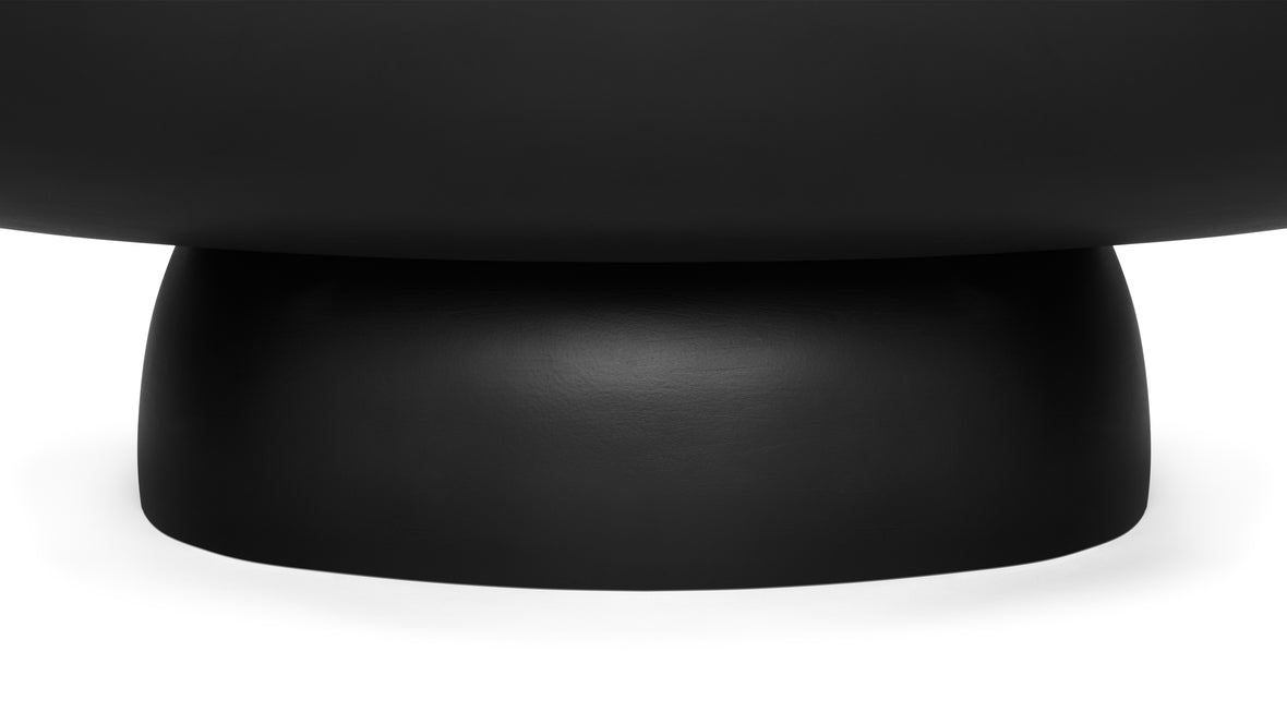 Aura - Aura Coffee Table, Black Concrete