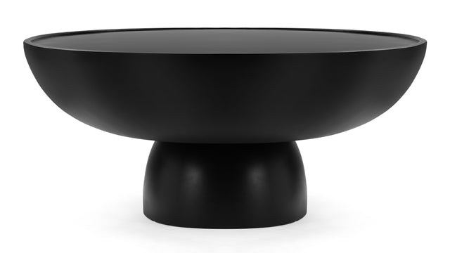 Aura - Aura Coffee Table, Black Concrete