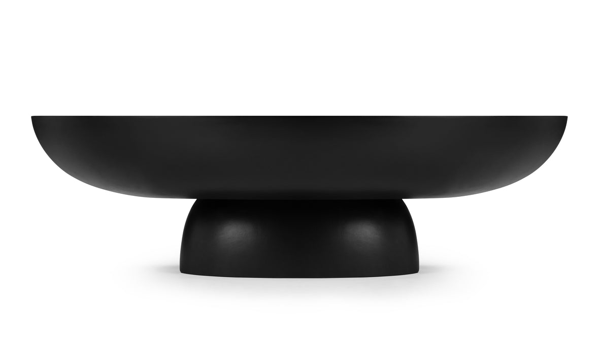 Aura - Aura Coffee Table, Black Concrete