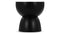 Aura - Aura Side Table, Black Concrete