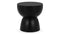Aura - Aura Side Table, Black Concrete
