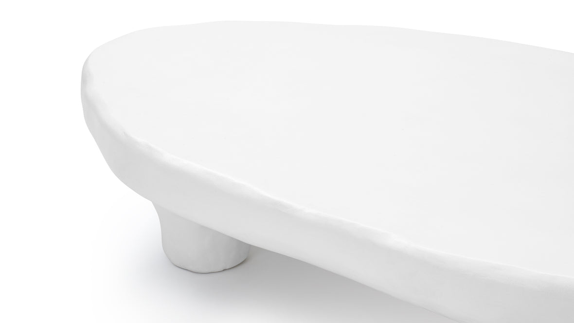Kobe - Kobe Coffee Table, White Concrete