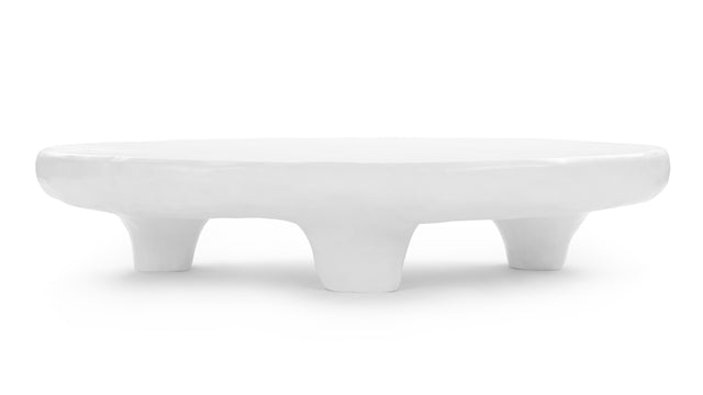 Kobe - Kobe Coffee Table, White Concrete