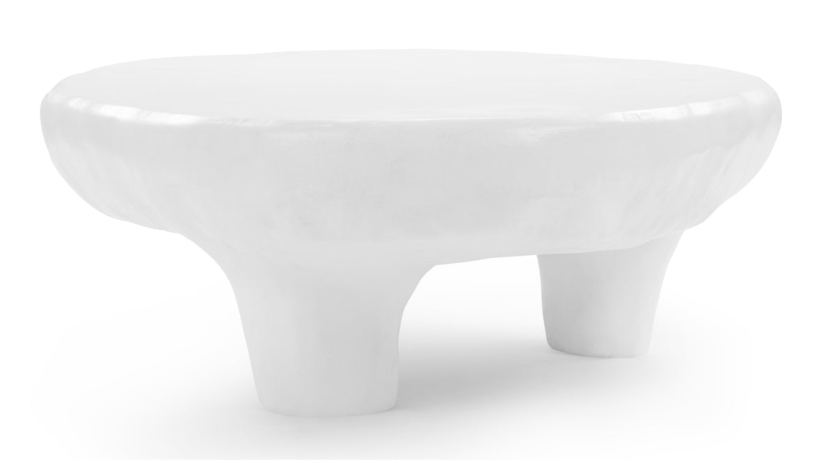 Kobe - Kobe Coffee Table, White Concrete